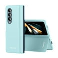 thumbnail image 1 of for Samsung Galaxy Z Fold 4 Skin Friendly Touch Feeling Case, Magnetic Hinge Z fold 4 case with Invisible Bracket Matte PC Anti-Scratch Precision Hole Camera Protection Case 7.6 inch, Iceblue, 1 of 6