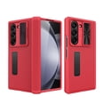 thumbnail image 1 of for Samsung Galaxy Z Fold 5 5G Case with [Sliding Lens Cover] [Built-in Screen Protector & Kickstand] [with Hinge Protection] Durable Sturdy Phone Case for Samsung Galaxy Z Fold 5, Red, 1 of 13