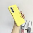 thumbnail image 1 of Samsung Galaxy Z Fold 5 Case Liquid Silicone, Slim Fit Premium Soft Silicone and PC Shockproof Phone Cover, Upgraded Camera Protection and Microfiber Lining Phone Case,Yellow, 1 of 10