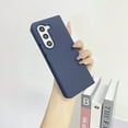 thumbnail image 1 of Samsung Galaxy Z Fold 5 Case Liquid Silicone, Slim Fit Premium Soft Silicone and PC Shockproof Phone Cover, Upgraded Camera Protection and Microfiber Lining Phone Case,Darkblue, 1 of 10