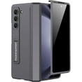 thumbnail image 1 of for Samsung Galaxy Z Fold 5 Case with Privacy Screen Protector, Built-in Adjustable Kickstand &  Hinge Protection All-Inclusive Protective Case for Galaxy Z Fold 5 5G(Grey), 1 of 14