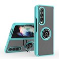 thumbnail image 1 of for Samsung Galaxy Z Fold 5 Case, Protective Matte Back Case Magnetic For Car Mount with 360° Rotatable Ring Holder Kickstand Shockproof Protective Cover For Samsung Galaxy Z Fold 5, Blue, 1 of 11