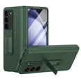 thumbnail image 1 of Samsung Galaxy Z Fold 5 Leather Case with Screen Protector Kickdtand All-Inclusive Shockproof Case-Green, 1 of 7