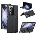 thumbnail image 1 of for Samsung Galaxy Z Fold 5 Protect Case with Hidden Kickstand, Bulit-in Tempered Glass Screen & Lens Protection Shockproof Full Body Drop Fall Protection for Samsung Galaxy Z Fold 5, Black, 1 of 12