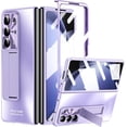 thumbnail image 1 of for Samsung Galaxy Z Fold 5 Slim Case with Screen Protector, All-Inclusive Slim PC Back Case Kickstand Camera Lens Protector Phone Case for Z Fold 5 2023 Purple, 1 of 14