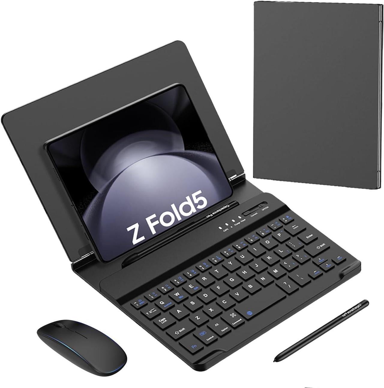 for Samsung Galaxy Z Fold Bluetooth Keyboard Case, Fully