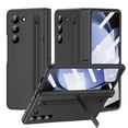 thumbnail image 1 of for Samsung Galaxy Z Fold 6 5G Case with S Pen Holder & Stylus, Z Fold 6 Hinge Protection Case with Kickstand Built in Screen Protector Full Body Protection Protective Case for Z Fold 6, Black, 1 of 7