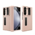 thumbnail image 1 of for Samsung Galaxy Z Fold 6 Case with Kickstand & Sliding Camera Cover & Hinge Protection & Built-in Screen Protector, Shockproof Rugged Protective Stand Case for Samsung Galaxy Z Fold 6, Gold, 1 of 13