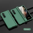 thumbnail image 1 of for Samsung Galaxy Z Fold 6 Case with S Pen Holder, Z Fold 6 5G Case with Hinge Protection [Front Built-in Screen Protector], Slim Hard PC Shockproof Phone Cover for Samsung Galaxy Z Fold 6 - Green, 1 of 8