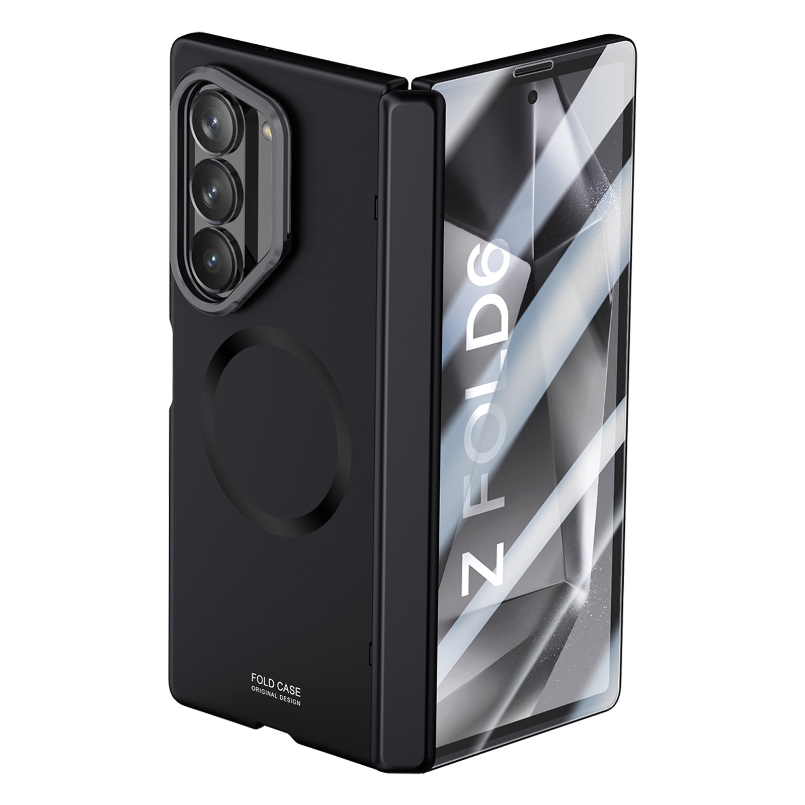 【Design Skin】Galaxy Z Fold 6 Phoenix Bumper Magsafe Case for Samsung Galaxy Z Fold 6 Case, Support Magsafe, Full