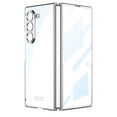 thumbnail image 1 of for Samsung Galaxy Z Fold 6 Case, Z Fold 6 Case with Screen Protector Luxury Transparent Plating PC Cover, Full Protection Crystal Clear Case for Samsung Galaxy Z Fold 6, Silver, 1 of 8
