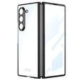 thumbnail image 1 of for Samsung Galaxy Z Fold 6 Case, Z Fold 6 Case with Screen Protector Luxury Transparent Plating PC Cover, Full Protection Crystal Clear Case for Samsung Galaxy Z Fold 6, Black, 1 of 8