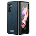 thumbnail image 1 of for Samsung Galaxy Z Fold 6 Leather Case Wireless Charging, Slim Luxury Classic PU Non-Slip Grip Rugged Bumper Shockproof Protective Cover Men Women Phone Cases for Samsung Galaxy Z Fold 6,Blue, 1 of 5