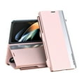 thumbnail image 1 of for Samsung Galaxy Z Fold 6 PU Leather PC Case, Luxury Shockproof Protective Kickstand Magnetic Ultra Slim with S Pen Holder & Free S Pen Case Cover for Samsung Galaxy Z Fold 6, Pink, 1 of 8