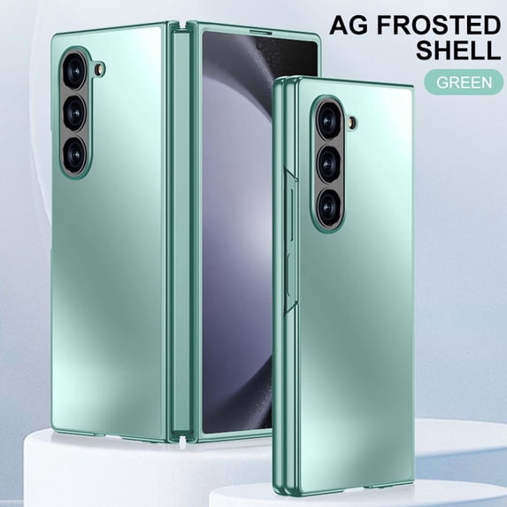 for Samsung Galaxy Z Fold 6 Phone Case, Hard PC Ultra Slim Thin Anti-Scratches Shockproof Matte Back Rugged Anti-Slip Phone Case Compatible with Samsung Galaxy Z Fold 6,Green
