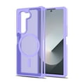 thumbnail image 1 of For Samsung Galaxy Z Fold 6 Phone Case, Matte Magnetic,Support for Magsafe,Lightweight & Slim,Translucent Frosted Shockproof Protective Rugged Scratch-Resistant Phone Case Cover,Purple, 1 of 6