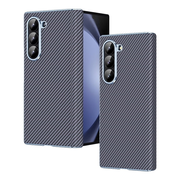 Samsung Galaxy Z Fold 6 Phone Case, Protective Cover with Color Variety, Smooth Grip, Soft and Sleek Design, Snug Fit, Hard PC&PU Leather,Shockproof Phone Cover,with port protection,Gray