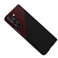 thumbnail image 1 of for Samsung Galaxy Z Fold 6 Phone Case,Slim Hard PC + Soft TPU Anti-Scratch Shock Absorption Carbon Fibre Durable Protective Case Wireless Charing Cover for Samsung Galaxy Z Fold 6, Blackred, 1 of 6
