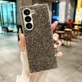 thumbnail image 1 of for Samsung Galaxy Z Fold 7 Case Glitter Sparkly Plating Frame, Lightweight Shockproof Anti-Scratch Protective Cover for Women Girls, Slim Fit Bling Back Case, for Samsung Galaxy Z Fold 7, Black, 1 of 8