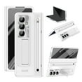thumbnail image 1 of for Samsung Galaxy Z Fold 7 Case with Stylus Holder and Stylus, Magnetic Hinge Protection Case with Screen Protector Lens Protection Built-in Stand Case for Samsung Galaxy Z Fold 7 5G, White, 1 of 8