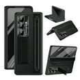 thumbnail image 1 of for Samsung Galaxy Z Fold 7 Case, with Stylus + Stylus Holder + Tempered Glass Screen Protector, All-Inclusive PU Leather Plating PC Hinge Protection Case for Samsung Galaxy Z Fold 7, Black, 1 of 8