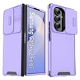 thumbnail image 1 of for Samsung Galaxy Z Fold 7 Heavy Duty Case with Camera Sliding Cover, Support Wireless Charging Hybrid TPU & PC Smoothly Anti-Fingerprint Slim Case Compatible with Samsung Galaxy Z Fold 7, Purple, 1 of 9