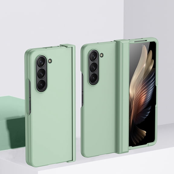 for Samsung Galaxy Z Fold 7 Phone Case, Frosted Skin-Friendly Ultra-thin Z Fold 7 Phone Case with Hinge Protection Wireless Charging PC Matte Case Cover for a Samsung Galaxy Z Fold 7, Mint