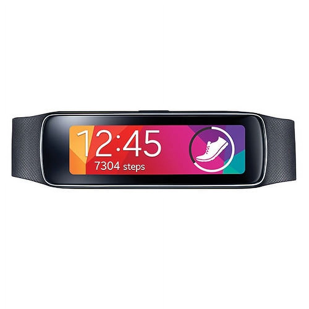 Samsung Gear Fit R350 AT&T Fitness Tracker - Black - image 1 of 3