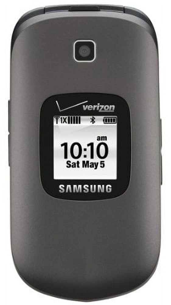 Samsung Gusto 2 SCH-U365 Flip Phone (Verizon Wireless) - Gray