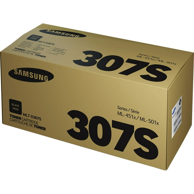 Samsung, HEWSV077A, MLT-D307S (SV077A) Black Toner Cartridge, 1 Each