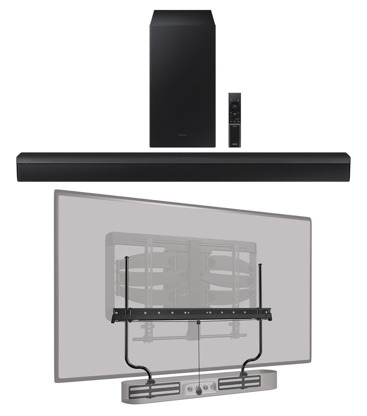 Samsung HW-B450 Soundbar and Subwoofer with Dolby Audio with