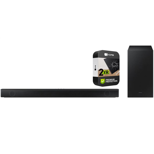 Samsung HWB550/ZA 2.1 Ch Soundbar with Dolby Audio DTS VirtualX 2022 Bundle with Premium 2 YR