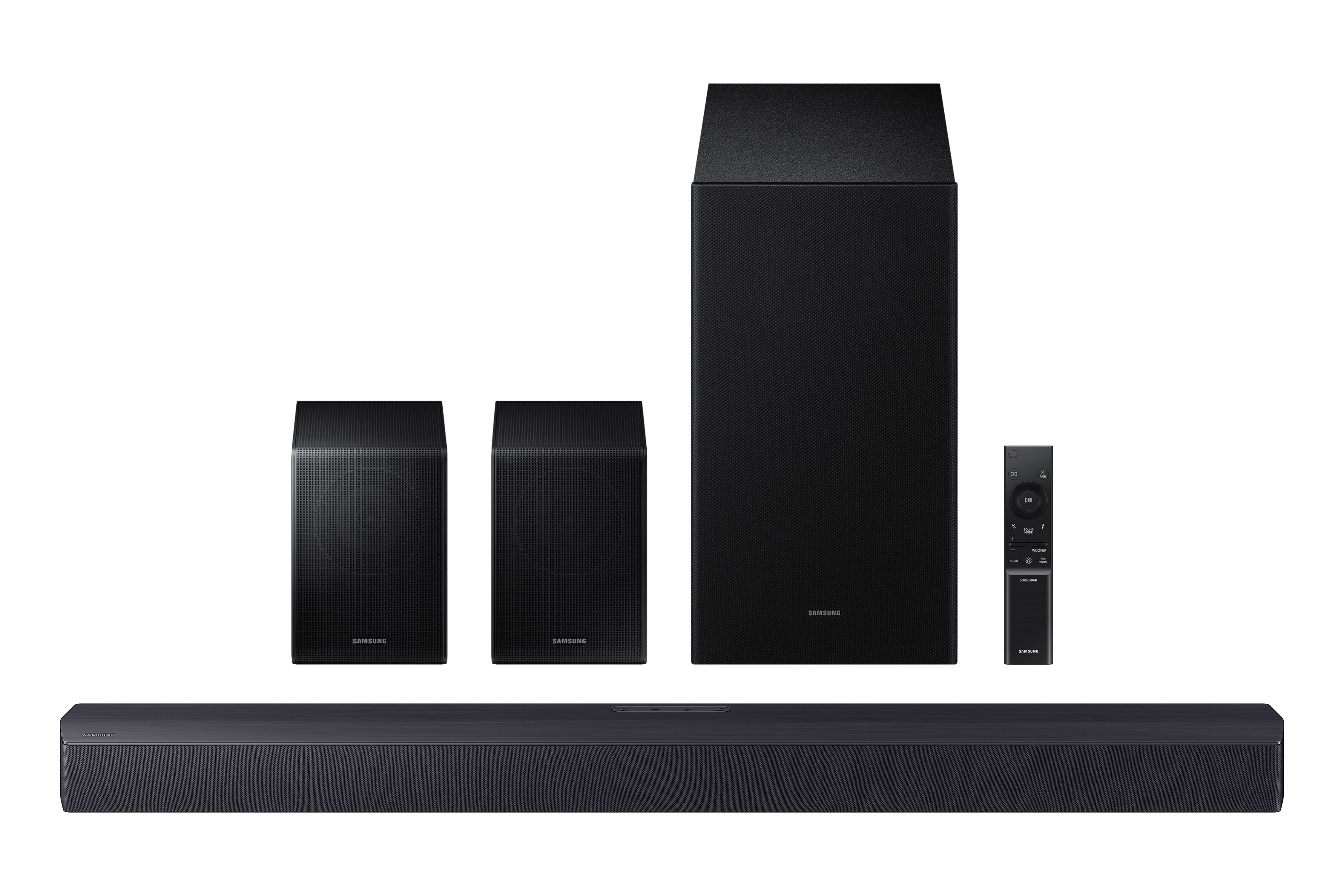 Samsung B-Series 4.1Ch DTS Virtual:X Soundbar with Subwoofer & Rear Speakers HW B57WF/ZA 2026