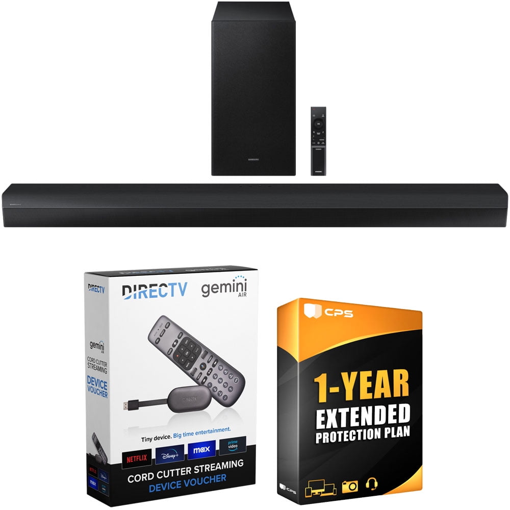 Samsung HWB750D 5.1ch Soundbar (2024) with Redeemable DIRECTV Gemini