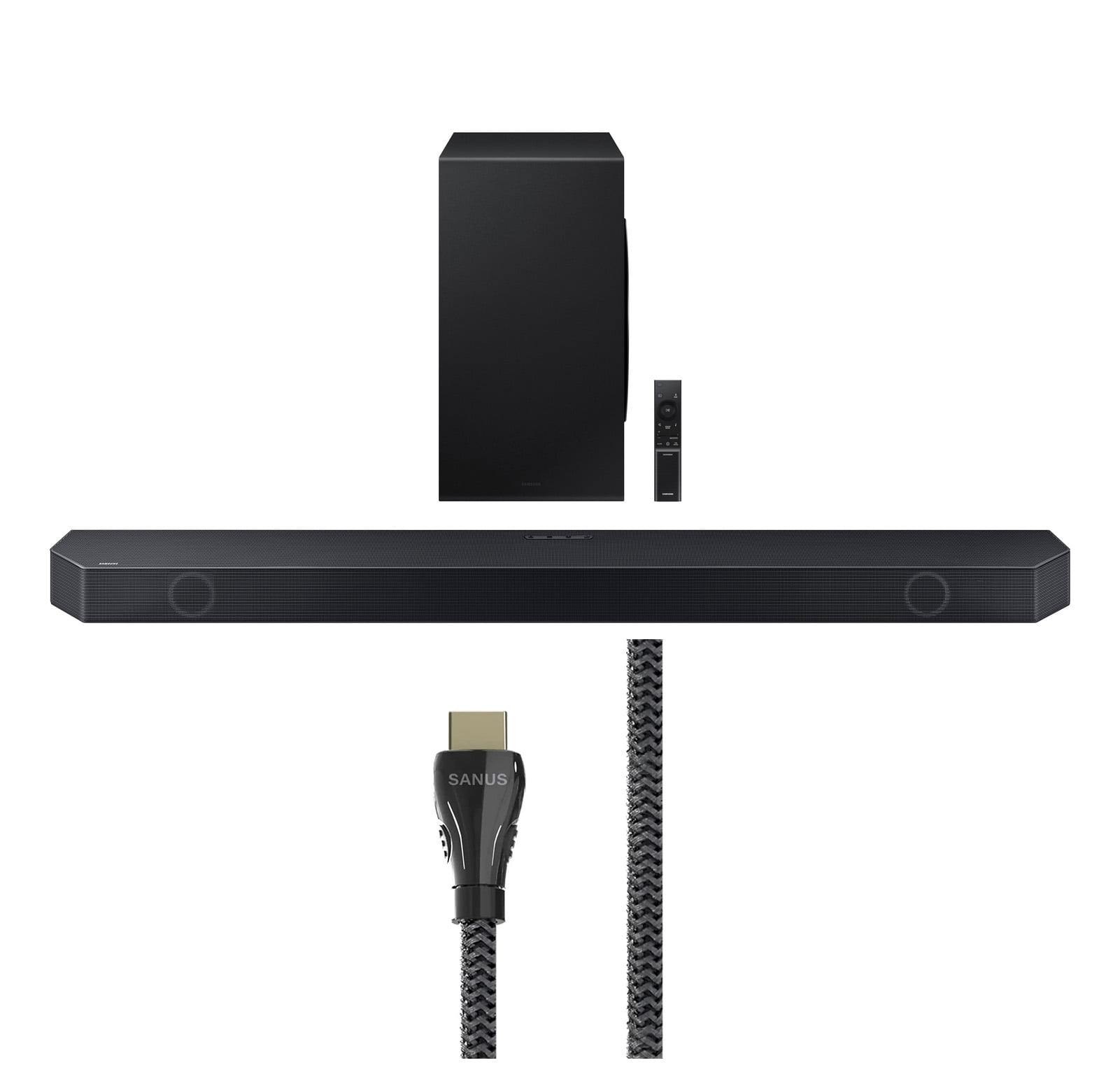 Samsung HWQ900C 7.1.2ch Soundbar and Subwoofer with Dolby Atmos with a