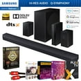 thumbnail image 1 of Samsung HW-Q910D Q-series 9.1.2 ch. Wireless Soundbar 2024 Bundle w/ Premiere + Deco Gear 2X 4K HDMI 2.0 Cable & CPS Exclusive 26 Month Protection Pack, 1 of 13