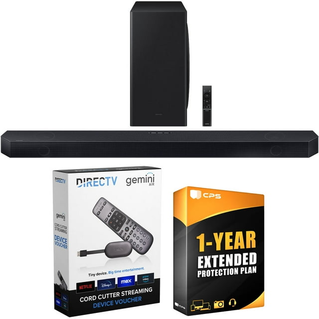 Samsung HWQS730D Qseries Wireless Soundbar (2024) with Redeemable