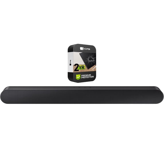 Samsung HW-S50B 3.0 Ch All-in-One Soundbar with Dolby 5.1 DTS Virtual:x 2022 Bundle with Premium 2 YR CPS Enhanced Protection Pack
