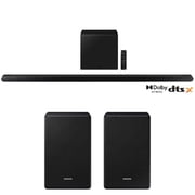 Samsung HW-S800B 3.2.1ch Soundbar with Wireless Dolby Atmos DTSX, Black Bundle with Samsung SWA-9500S Wireless Rear Speaker Kit
