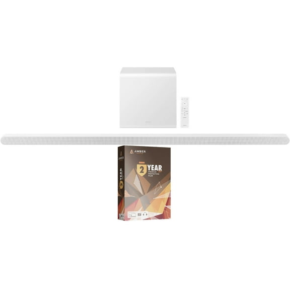 Samsung HW-S801D 3.1.2Ch Soundbar and Subwoofer with Wireless Dolby Atmos and 2 Year Amber Protection Plan (2024)