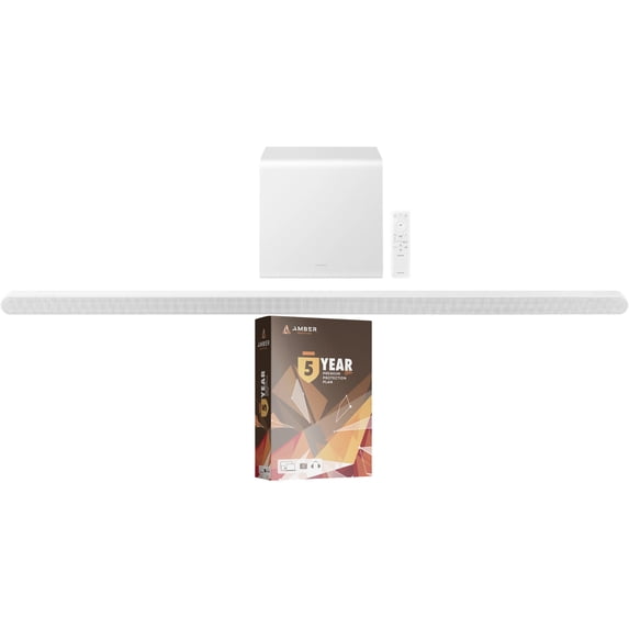 Samsung HW-S801D 3.1.2Ch Soundbar and Subwoofer with Wireless Dolby Atmos and 5 Year Amber Protection Plan (2024)