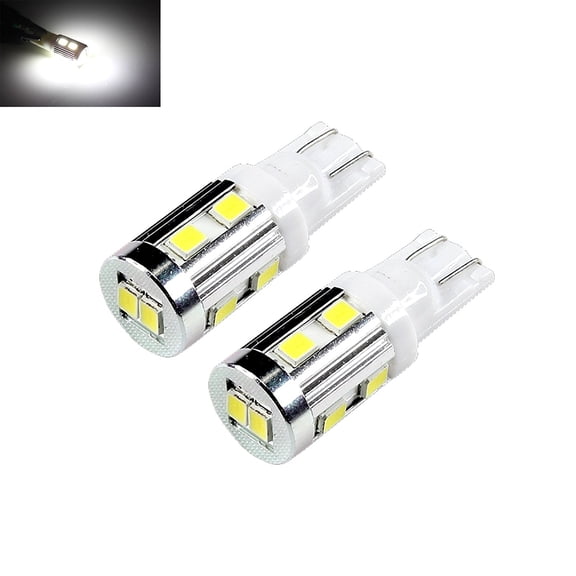Samsung High Power 6000k T10 192 License Plate Interior Light Bulbs