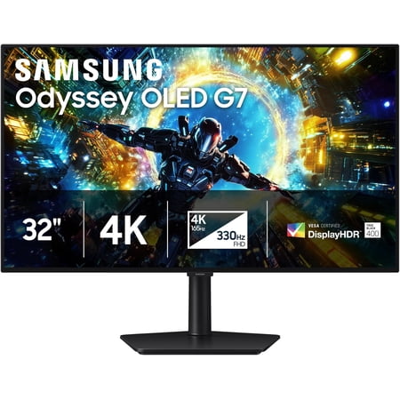 Samsung LS32HG732SNXZA 32" Odyssey OLED G73SH 4K Gaming Monitor (2026)