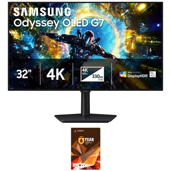 Samsung LS32HG732SNXZA Gaming Monitor with 6 Year Amber Protection (2026)