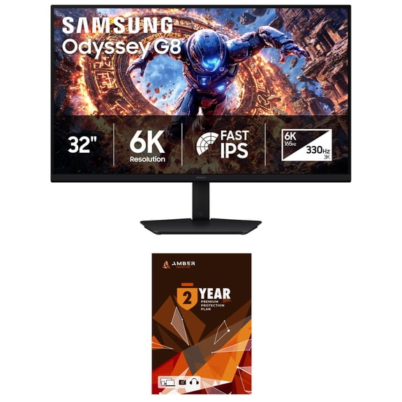 Samsung LS32HG802ESXZA Gaming Monitor with 2 Year Amber Protection (2026)