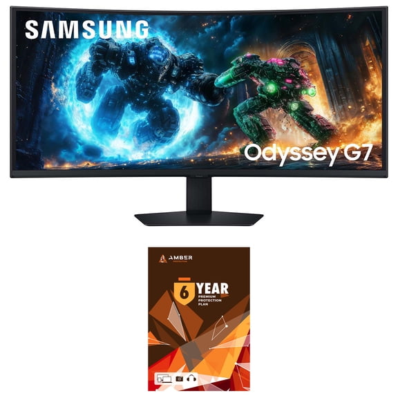 Samsung LS40FG75DENXZA Curved Monitor with 6 Year Amber Protection (2025)
