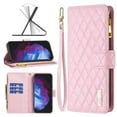 thumbnail image 1 of Samsung Leather Case Card Holder for Samsung Galaxy S23 wallet Case Cover - Pink, 1 of 5