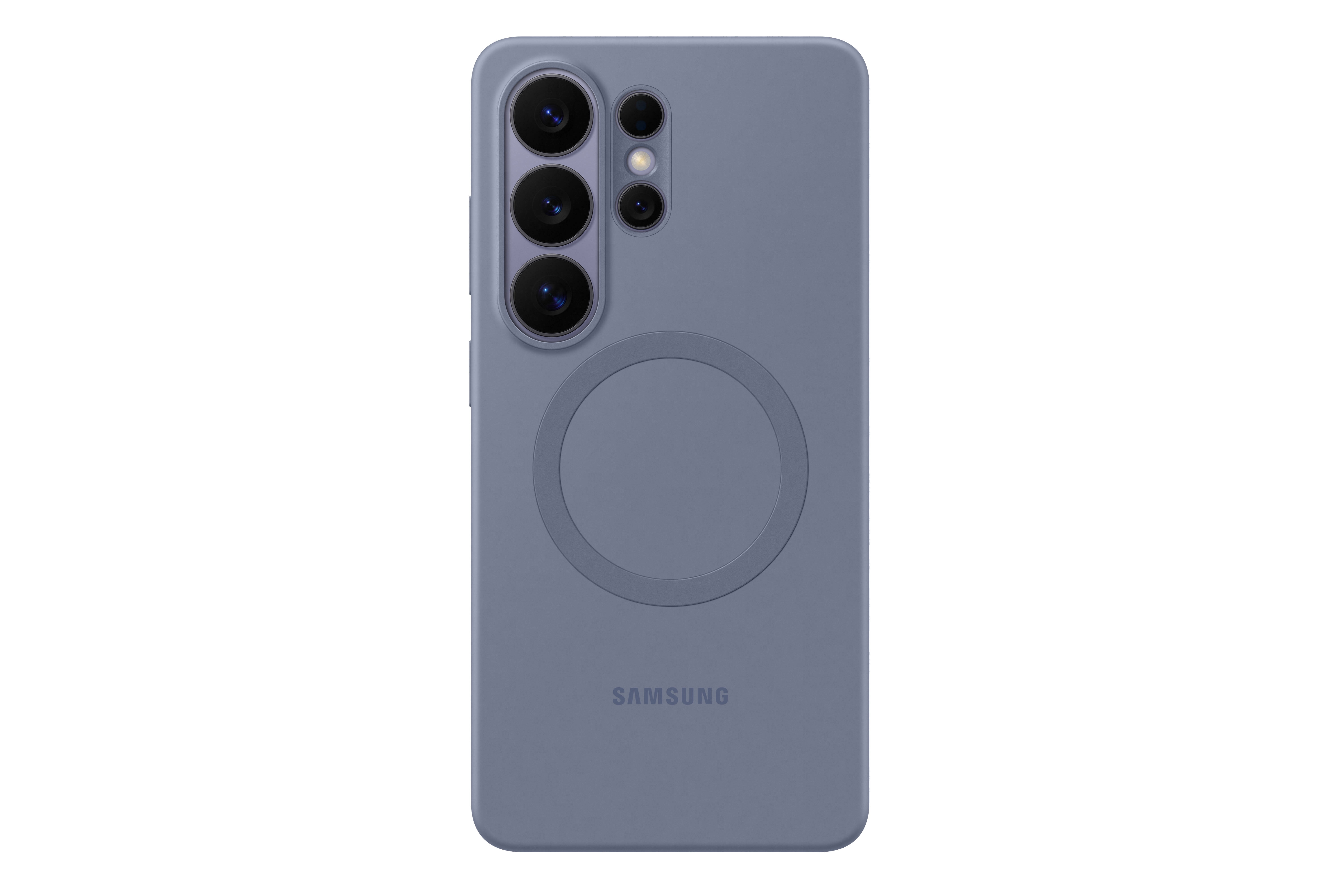 Samsung S26 Ultra Silicone Magnet Phone Case, Blue Violet