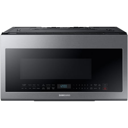 Samsung - 2.1 Cu. Ft. Over-the-Range Microwave with Sensor Cook - Stainless Steel