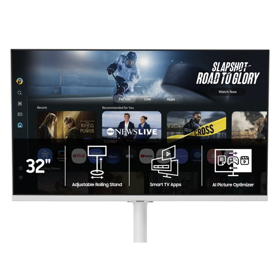 Samsung Movingstyle M7  4K UHD Smart Monitor with Adjustable Rolling Stand